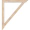 Ekena Millwork Traditional Traditional Smooth Bracket, Douglas Fir, 3 1/2"W x 42"D x 48"H BKT04X42X48TRA01SDF - alternate 4